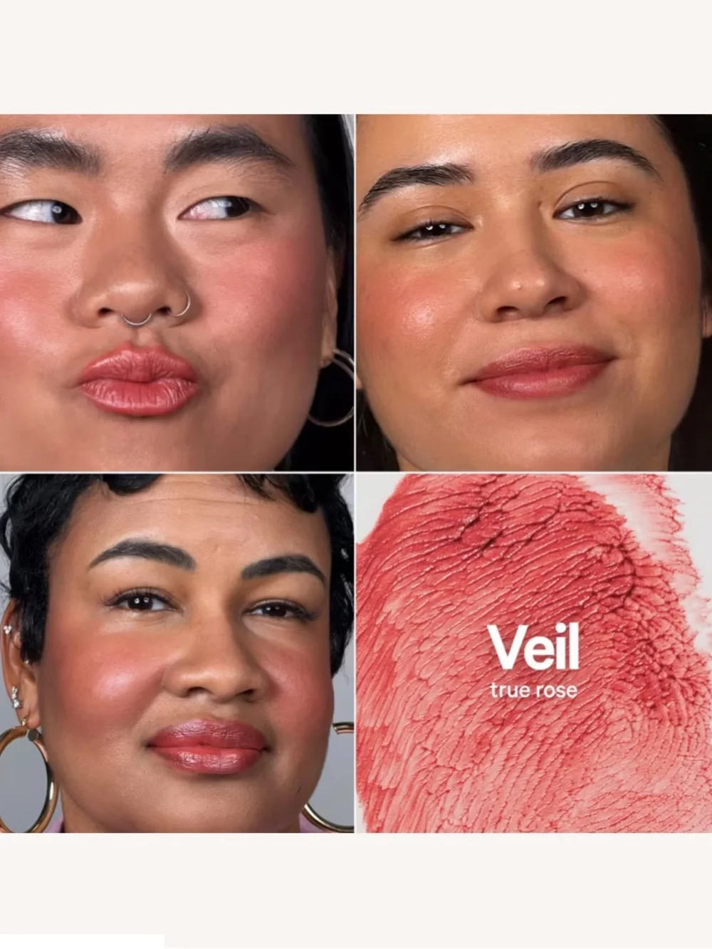 MILK MAKEUP Lip + Cheek Cream Blush Stick and Lip Color (Blurred Finish)